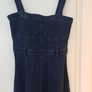 Free People Denim Dress stretchy